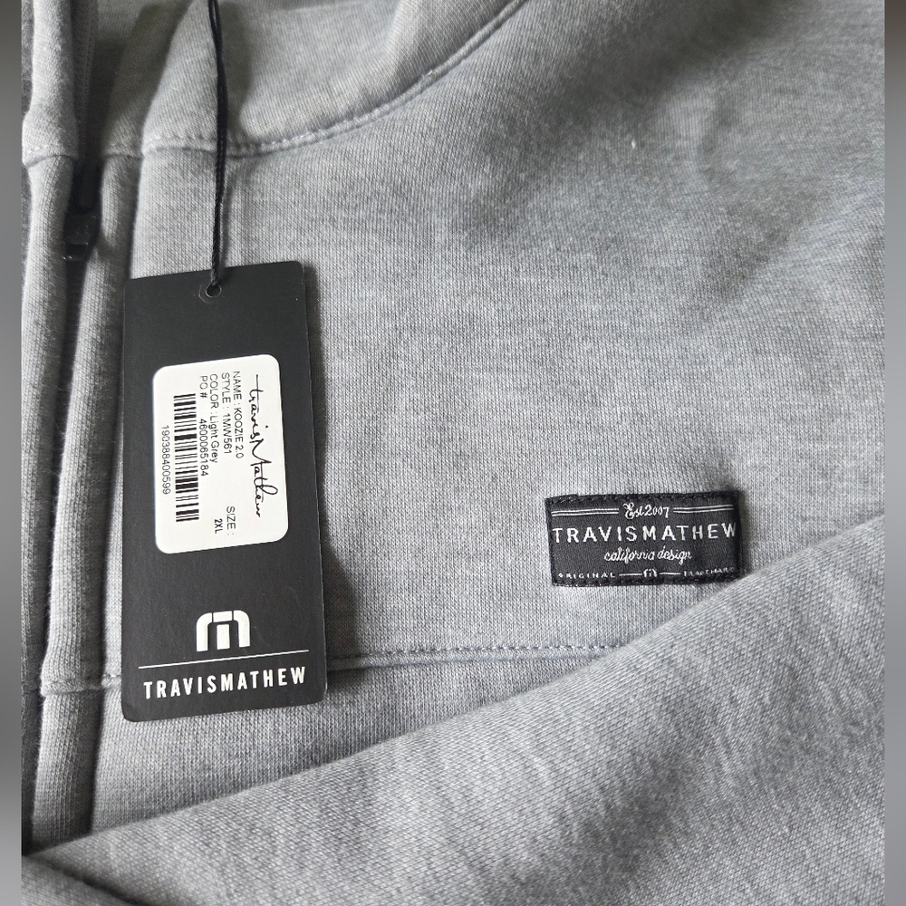 Travis Mathew Gray Lightweight Jacket